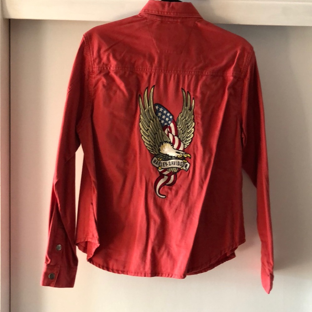 Harley Davidson Jean shirt